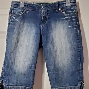 Denim shorts size 6